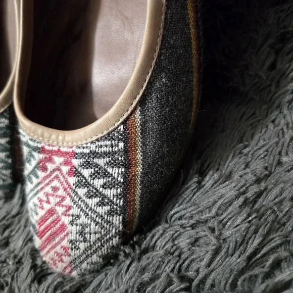Fortress of Inca | Woven Aztec Ballet Flats Sz 10 - Picture 9 of 13
